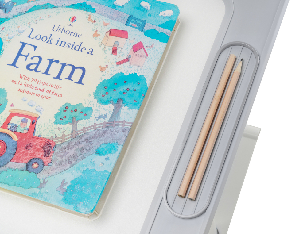 Комплект растущей детской мебели Cubby Lupin парта + стул + выдвижной ящик + подставка + лампа