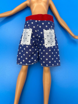 Одежда для куклы Барби-подростка винтаж шорты 1119