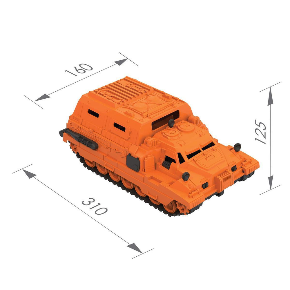 Вездеход Геолог с кунгом (Нордпласт)