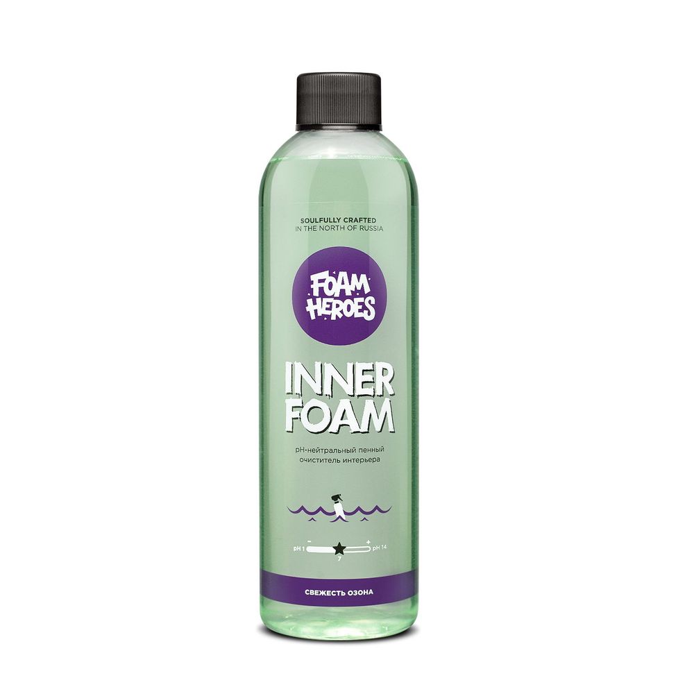 Foam Heroes Inner Foam pH-нейтральный состав для химчистки салона, 500мл