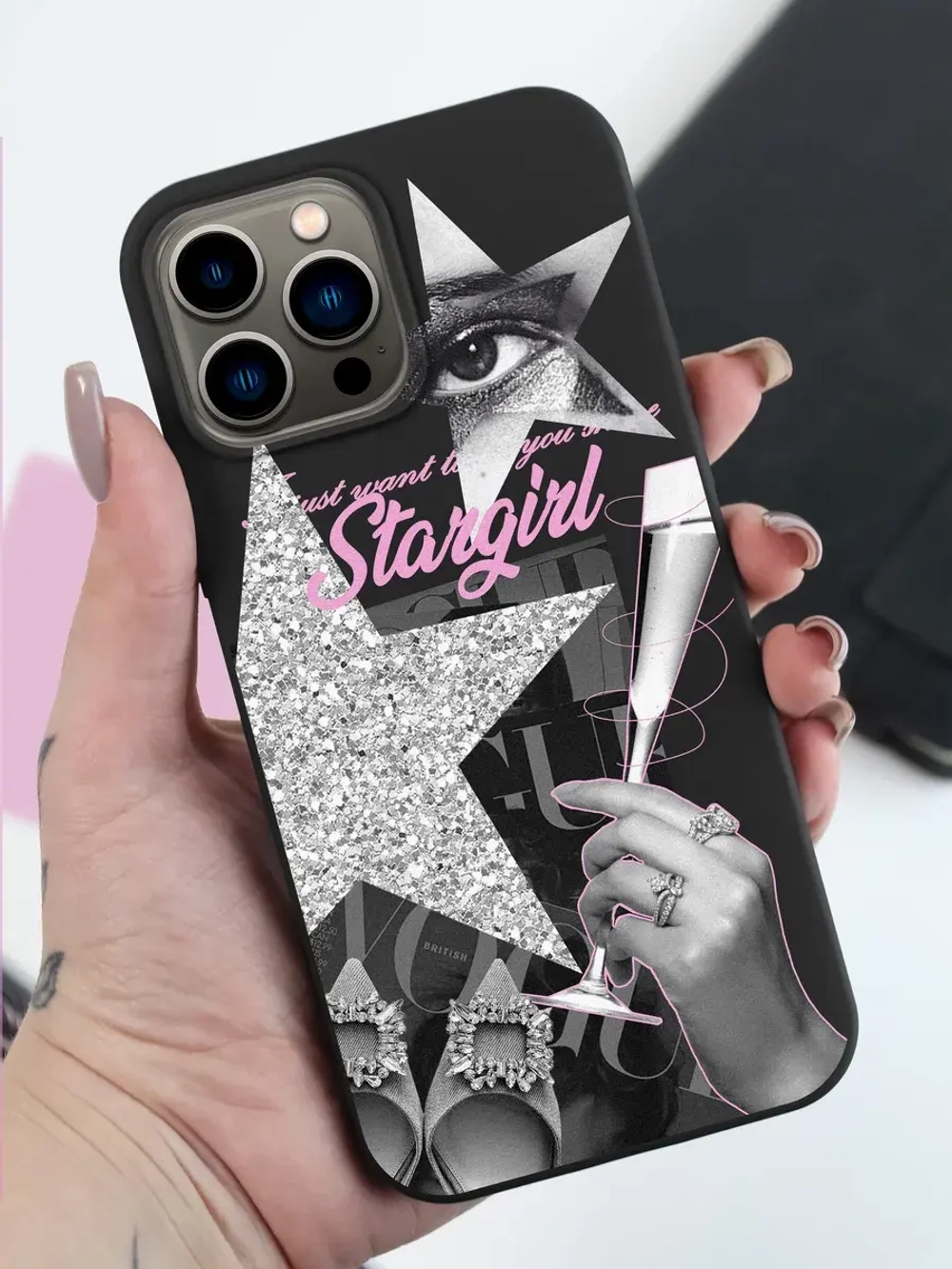 Чехол на iPhone 15 Pro Max с 3D принтом