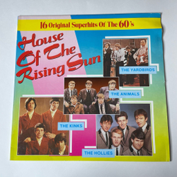 Винтажная виниловая пластинка LP 16 Original Superhits Of The 60's House Of The Rising Sun (Germany 1988) (The Animals, The Hollies, The Kinks, The Yardbirds)