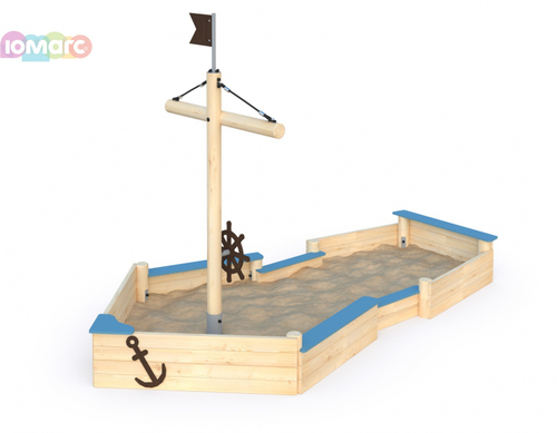 Песочница "Корабль" 2309