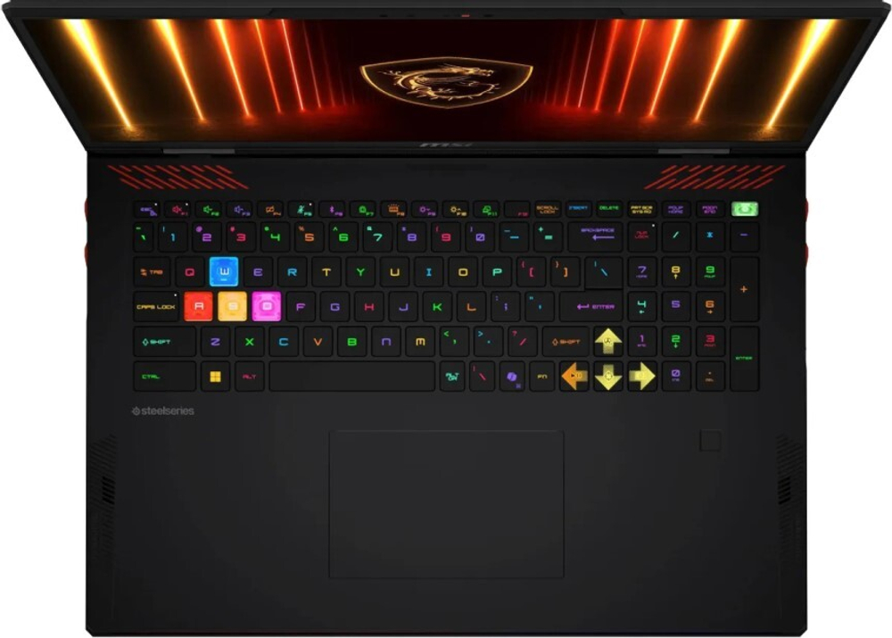Ноутбук  MSI Raider HX AI A2XWIG-204RU 18 ", Core Ultra 9, 64 Гб RAM, 4 Тб SSD, GeForce RTX 5080, Черный