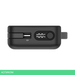 Портативное зарядное устройство Momax IP138 1-Power Vital+ Black (IP138D)