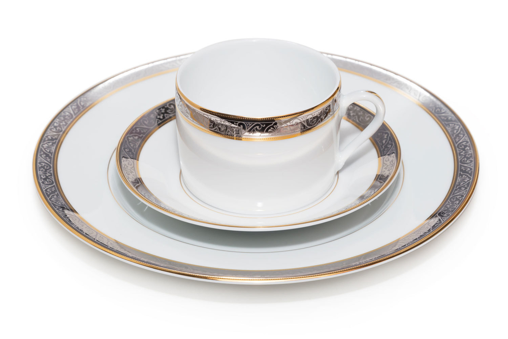 Тарелка десертная 26.5см Deshoulieres Orleans