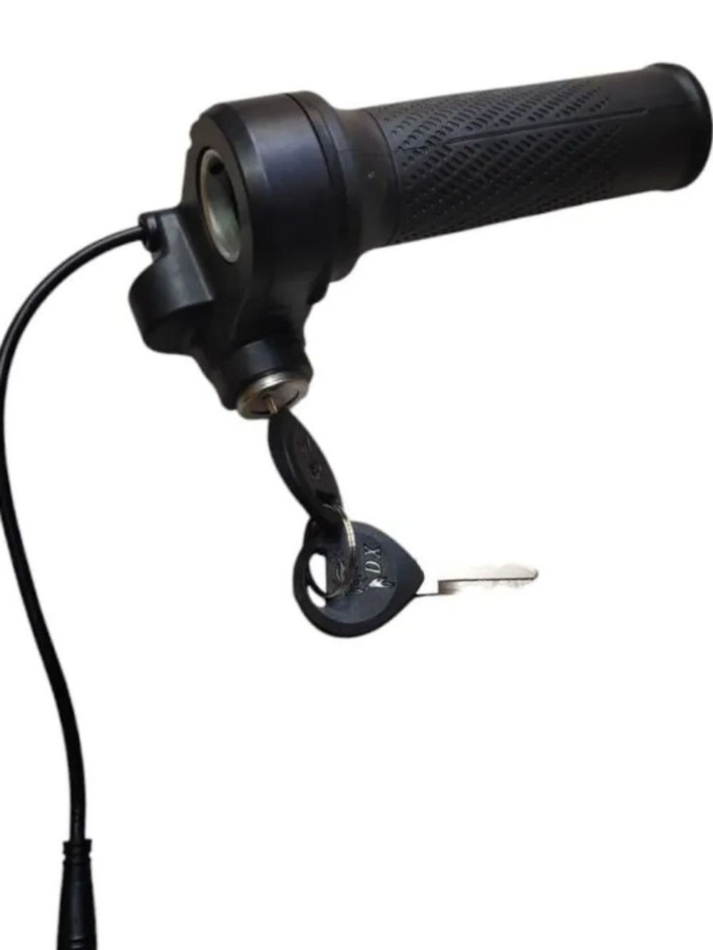 Ручка газа с замком зажигания для Kugoo V3 MAX разъем Julet 5 pin