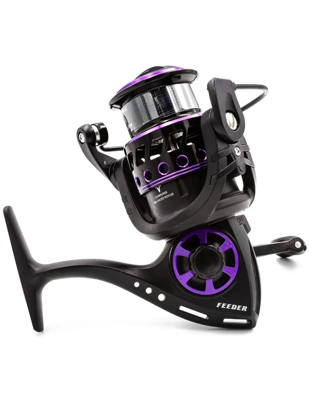 Катушка для рыбалки безынерционная фидерная Black Side Guardian FD (7+1 подш.)