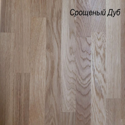 Кровать 200x200, Баямо, массив дуба срощенный, мягкое изголовье темное, табачный
