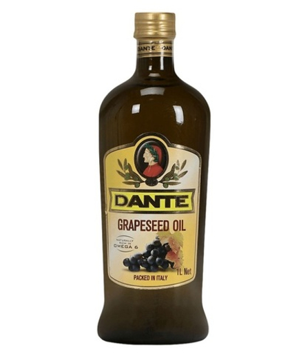 Масло виноградных косточек DANTE, 1 литр, Италия