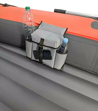 Органайзер-Сумка с бутылкодержателем для лодки ПВХ с креплением на Лик-трос баллона -