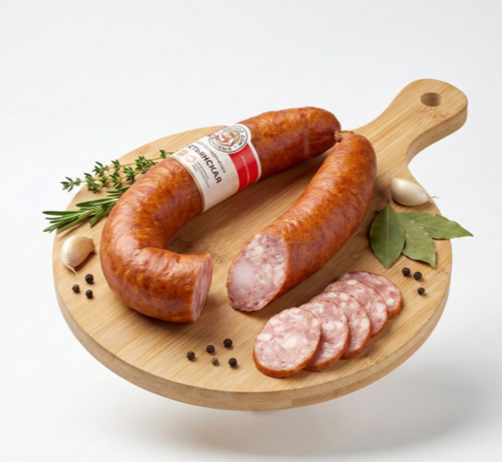 Колбаса Крестьянская п/к, Мясной дом Ивановых