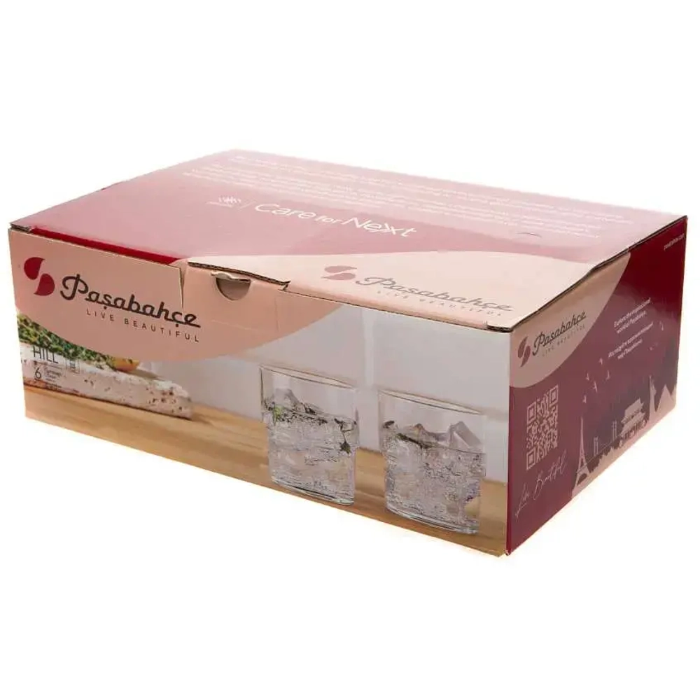 Набор стаканов 6шт 300мл «Хилл» 420945B