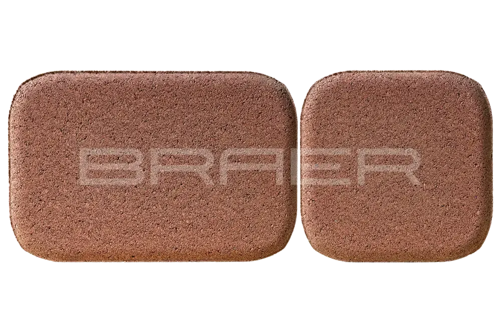 Тротуарная плитка Braer Классико Дуо, Винный, 40 мм