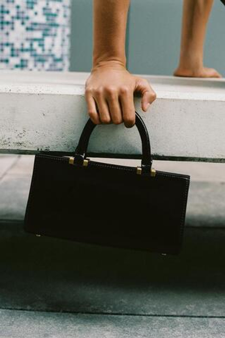 ZARA СУМКА С ТЕКСТУРОЙ, ЧЕРНЫЙ