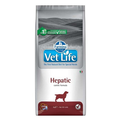 Farmina Vet Life Dog Hepatic - корм диета для собак при заболеваниях печени