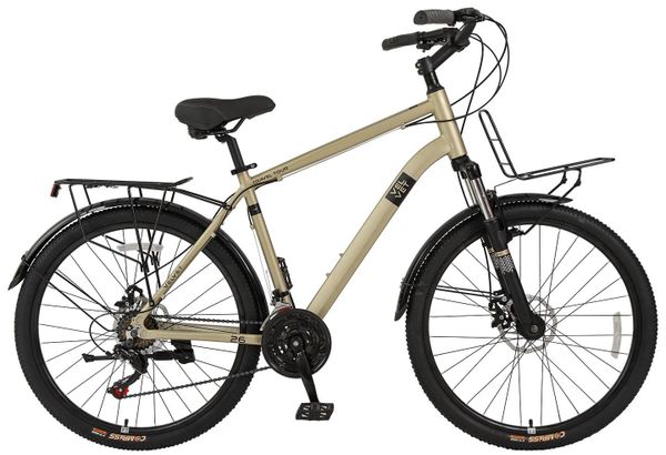 Мужской комфортный городской велосипед Tech Team Velvet 26