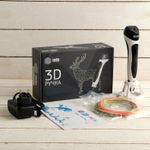 Ручка 3D Cactus CS-3D-PEN-C-WT PLA ABS LCD белый