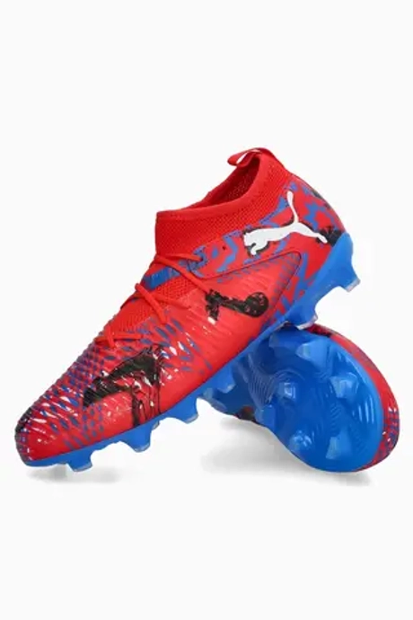 Бутсы Puma Future 8 Match Playmakers FG/AG Junior - красный