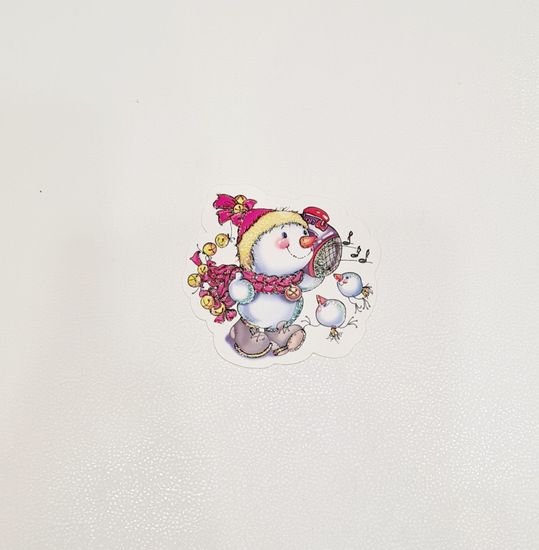 Новогодние малышки-открытки, (10 шт.)