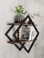 Полка настенная ромб лофт FORMA