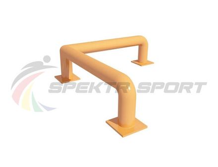 Колесоотбойник угловой d 76 mm