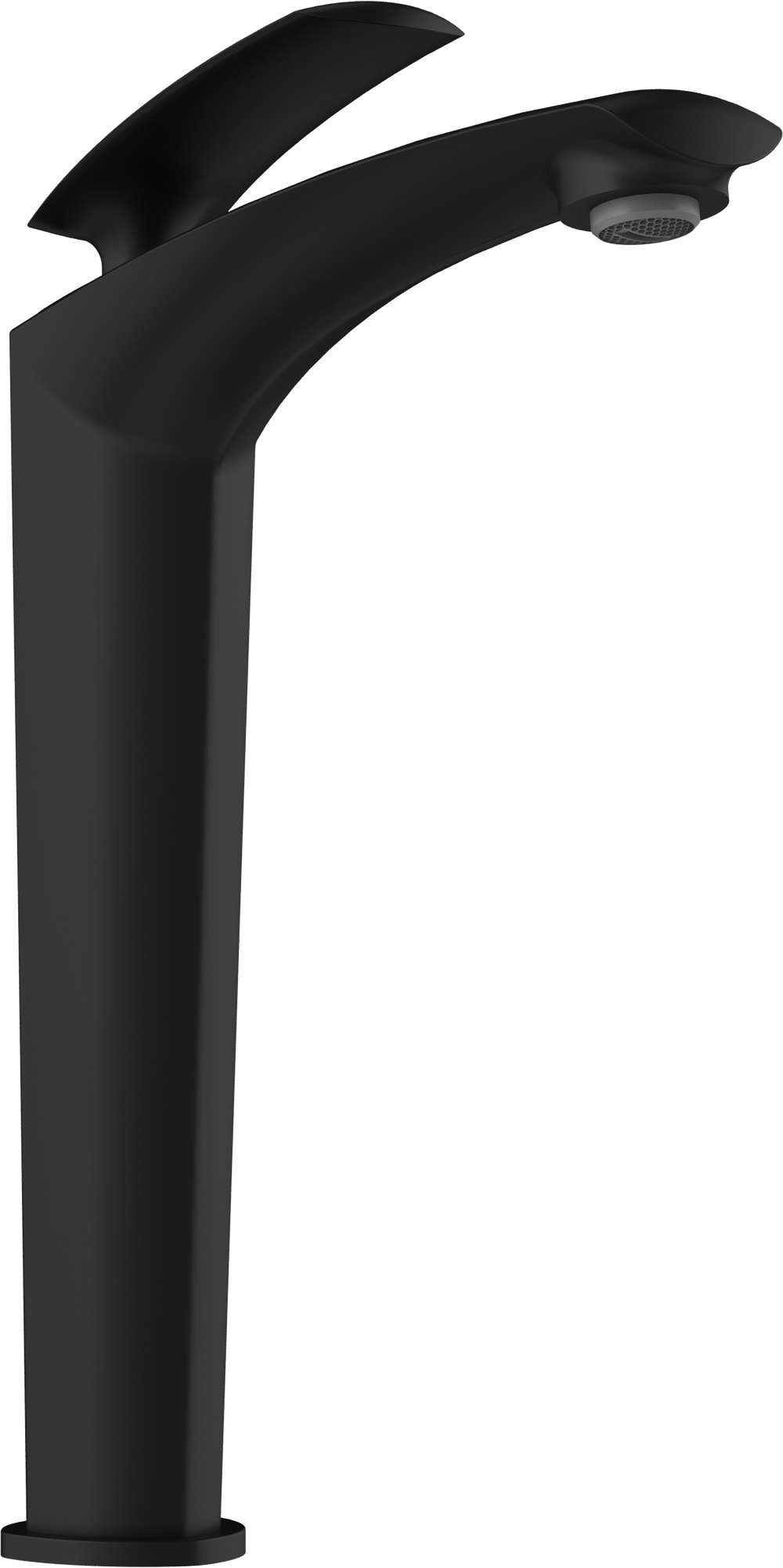 Смеситель для раковины STWORKI Гётеборг S03020BK + донный клапан SW-001BK черный матовый