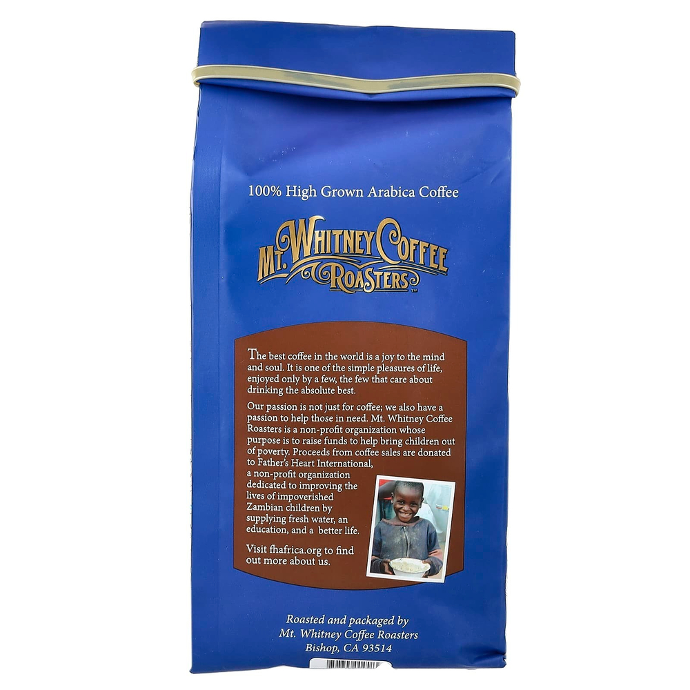 Mt. Whitney Coffee Roasters, органический кофе из Перу, зерновой, средней обжарки, 907 г (32 унций)