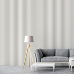 Профиль Старт-Финиш МДФ Stella Wave Standart Белый 2700x55x16 (упак.4шт.)