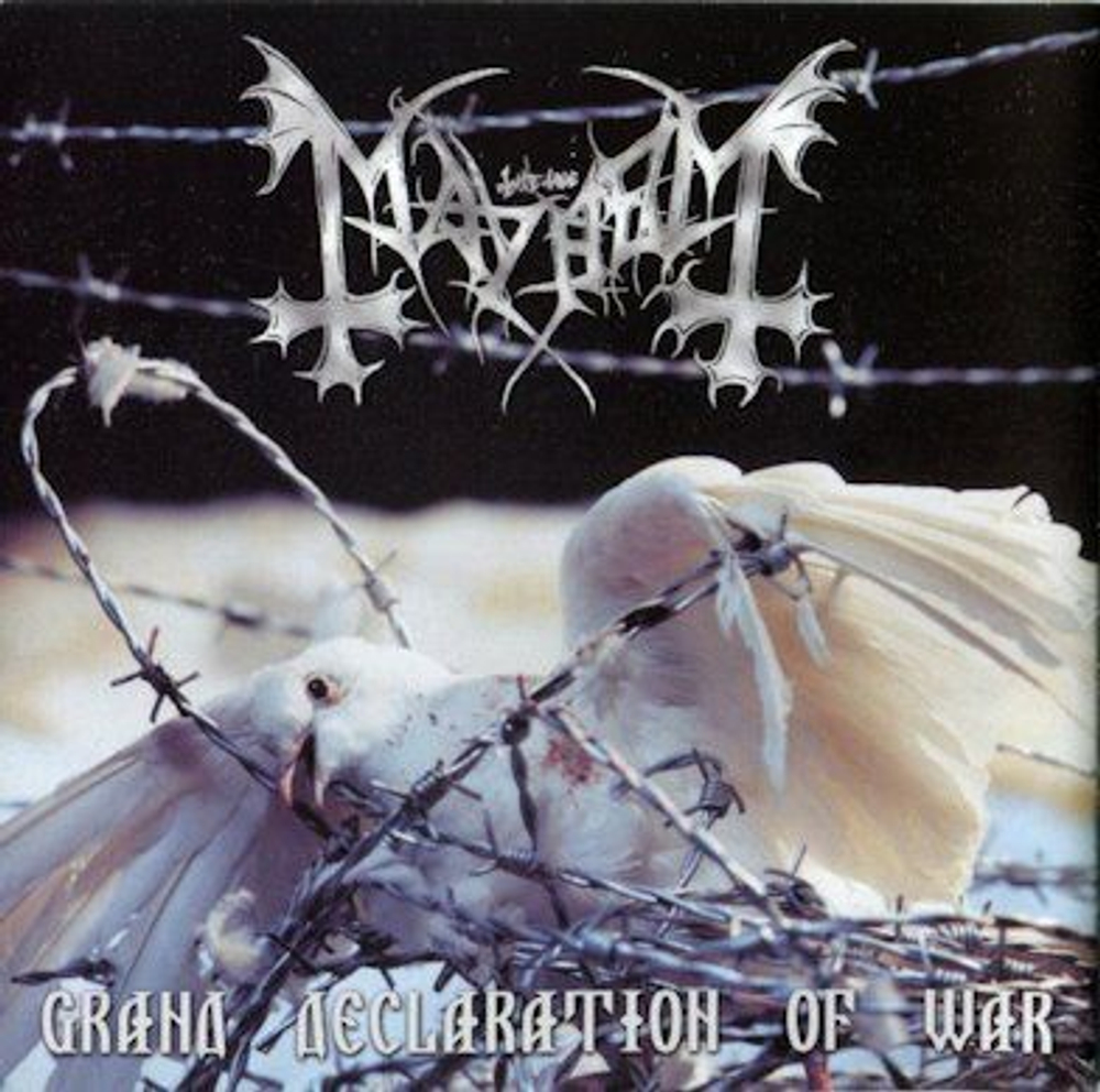 MAYHEM - Grand Declaration of War 2000, black metal, музыкальный компакт диск