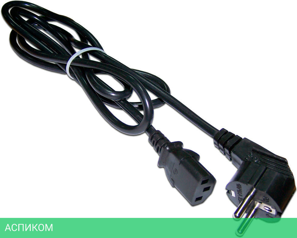 Шнур питания Lanmaster LAN-PP13/SHA-1.0-BK черный
