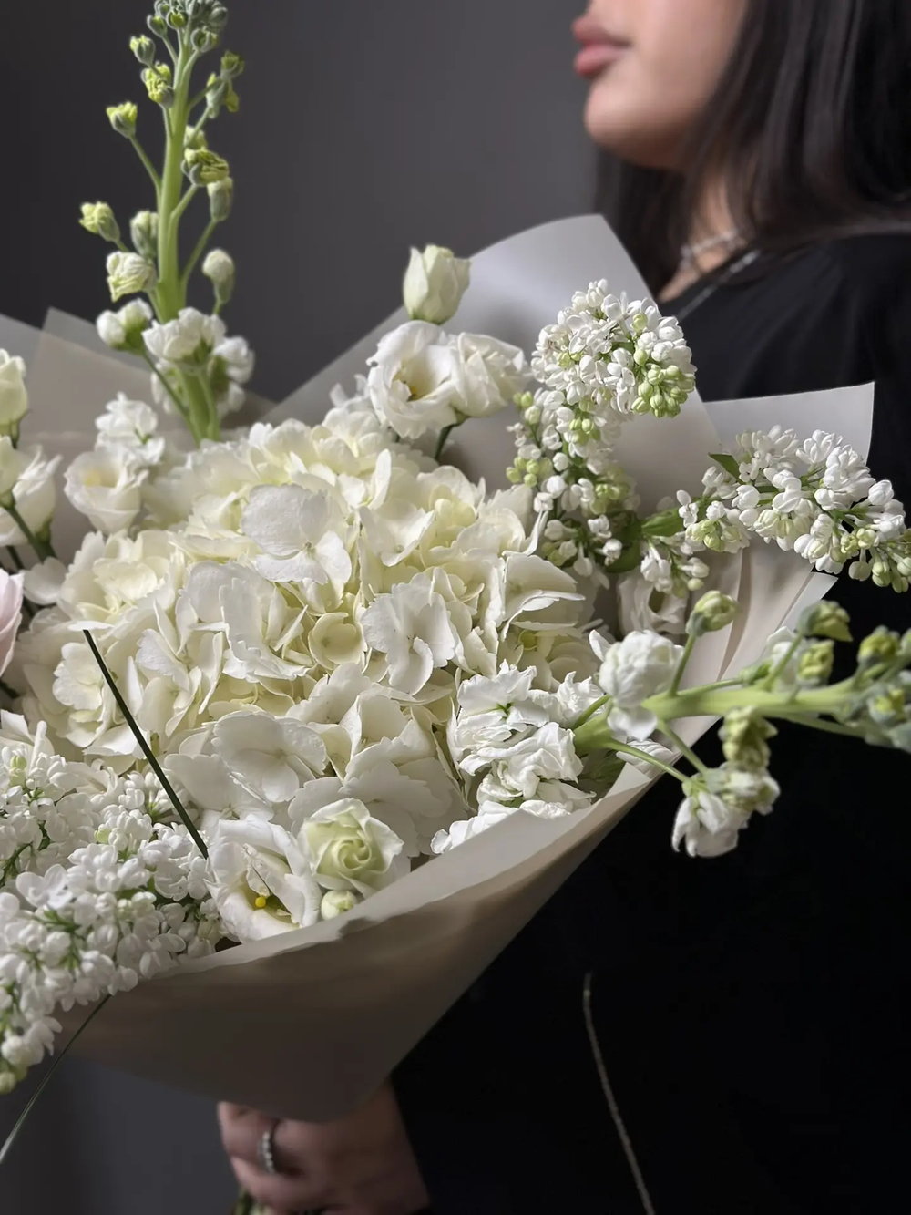 Сборный букет «Ваниль»