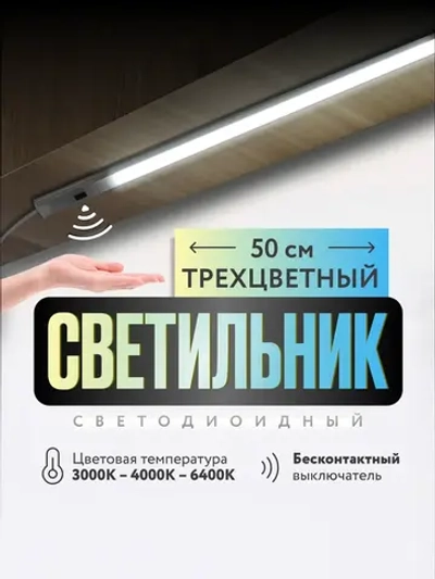 Светодиодный светильник подсветка на кухню