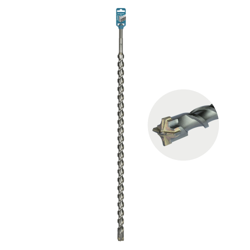 Бур по бетону SDS-Max 4 грани 35x1000/865мм Rennbohr Quadro