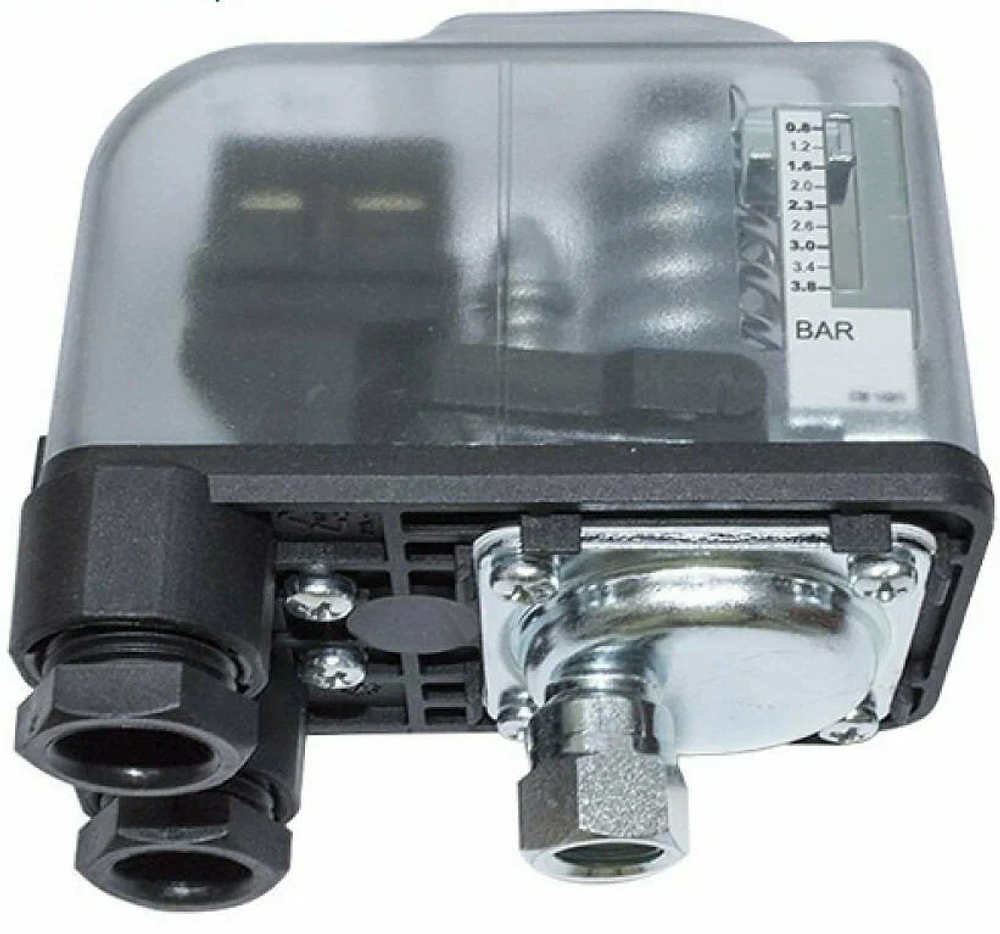 Реле давления с градуированной шкалой Italtechnica PM5G
