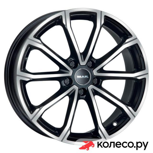 DaVinci 6x16/5*112 D57.1 ET43 Black Mirror