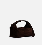 Сумка из натуральной замши BOBBI medium Fondant