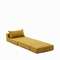 Arty горчичный трансформируемый пуф/кровать 70 x 89 (200) см
