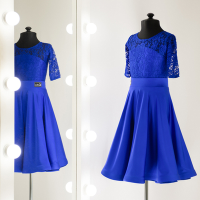 Gracia 3-01-04-A | Рейтинговое платье для спортивных бальных танцев | Vasileva Dance