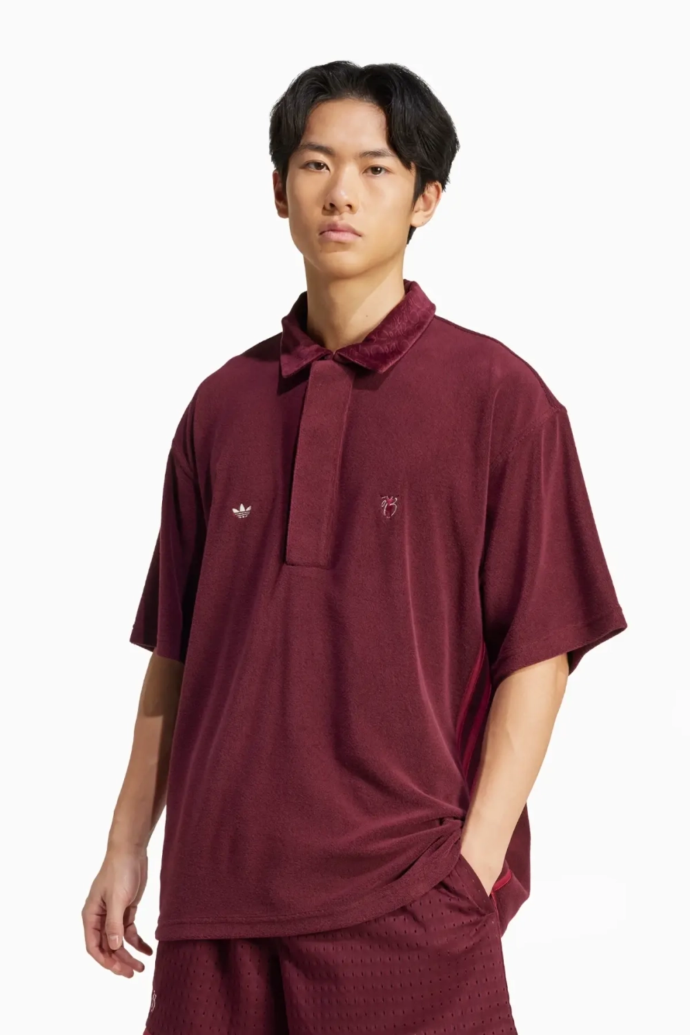 Футболка adidas Jude Bellingham Polo - бордовый