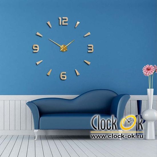 Настенные 3D часы Divide