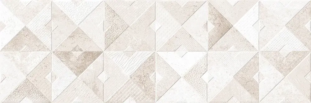 Настенная плитка ALMA Ceramica TWA11MAS014 Mars 60x20 белая / бежевая матовая под геометрию