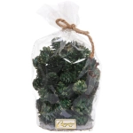 Композиция для декора «Лесные шишки» 10*10*11 см (120гр), изумруд