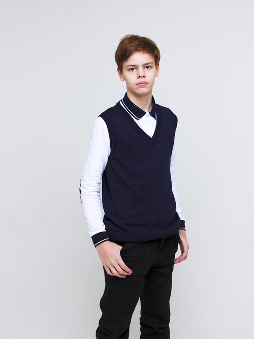 Жилет школьный однотонный ACS