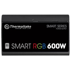 Блок питания Thermaltake Smart  RGB  [PS-SPR-0600NHSAWE-1]  600W / APFC / 80+