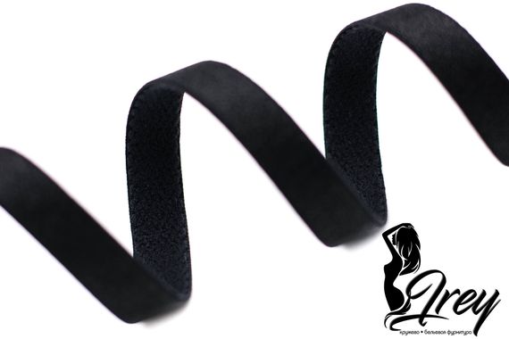 170 740/10 ОПТ Бретель глянец Lauma Fabrics, 10 мм, черный 170