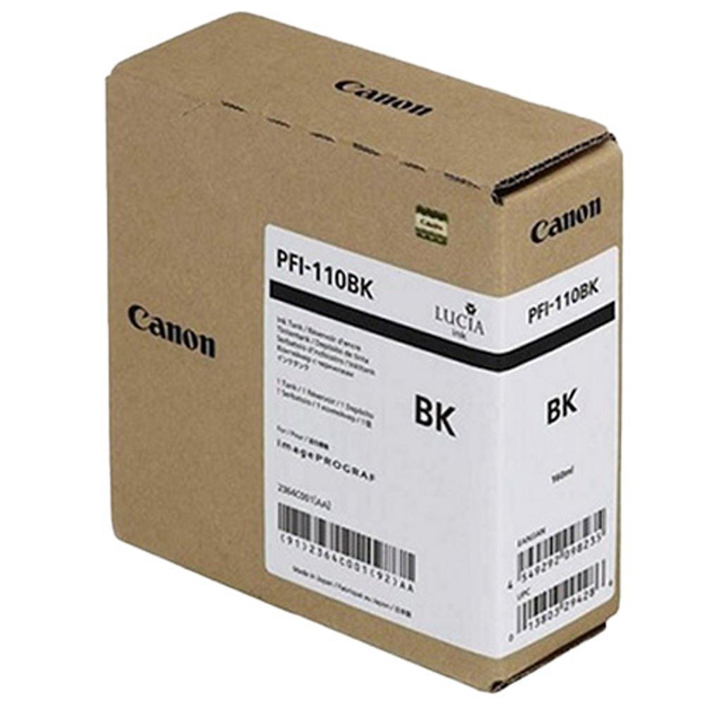 Картридж CANON PFI-110 BK черный (2364c001)