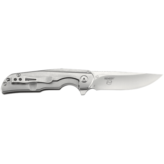 Складной нож CRKT 3720 Remedy c клинком из стали 8Cr13MoV, рукоять Stainless Steel