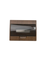 Распределительный навесной щит EKF ЩРН-П-12 PROxima IP41 темное дерево pb40-n-12-dark