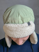 Шапка ушанка Город Горький зеленая